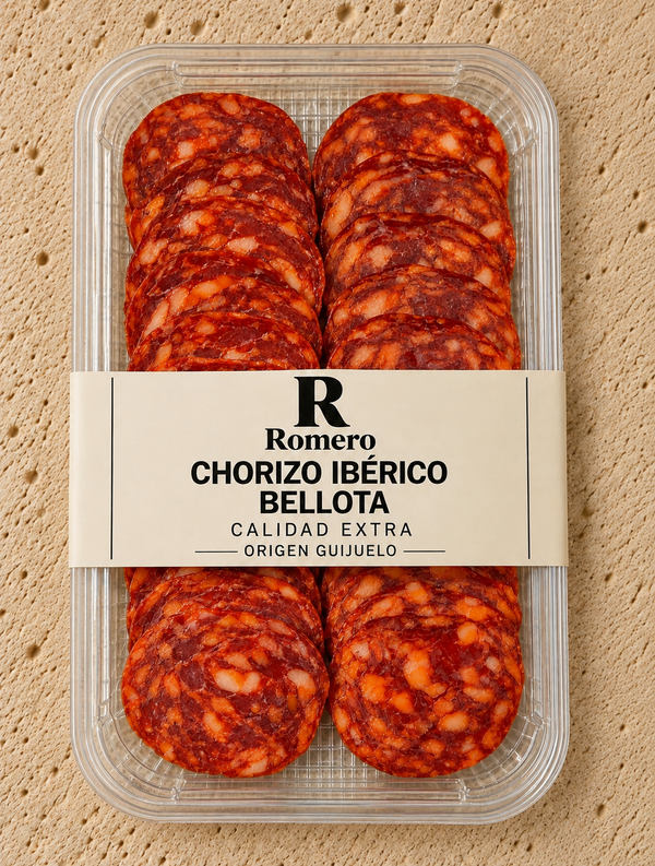 Loncheado chorizo de bellota ibérico