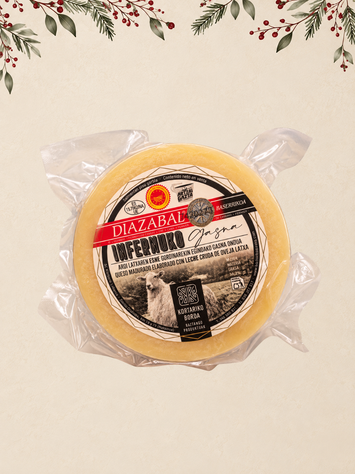 INFERNUKO GASNA IDIAZÁBAL NATURAL - PREMIO AL MEJOR QUESO