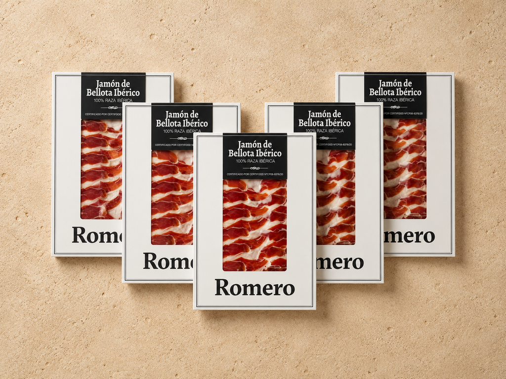 Loncheado jamón de bellota 100% ibérico