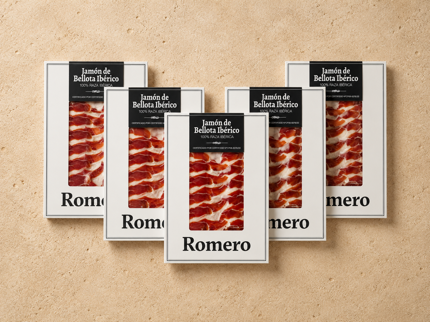 Loncheado jamón de bellota 100% ibérico
