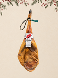 JAMÓN CEBO DE CAMPO BRIDA VERDE MARCIAL PLATA - 7,750 KG APROX.