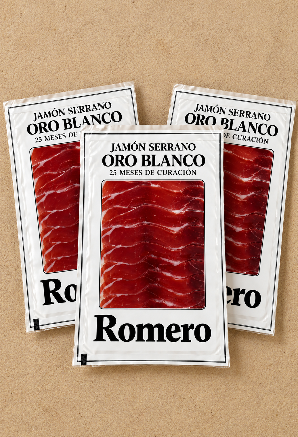 Loncheado Jamón D.O.P Teruel Oro Blanco