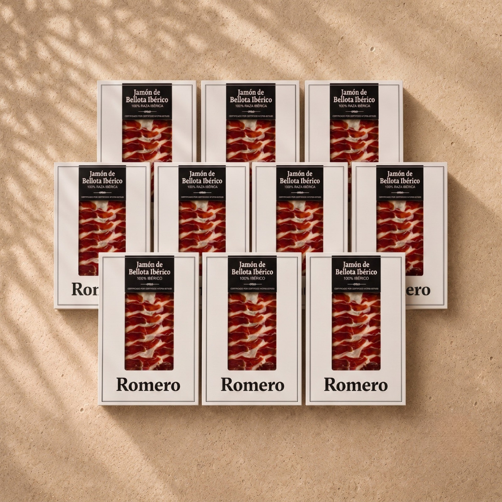 Loncheado jamón de bellota 100% ibérico