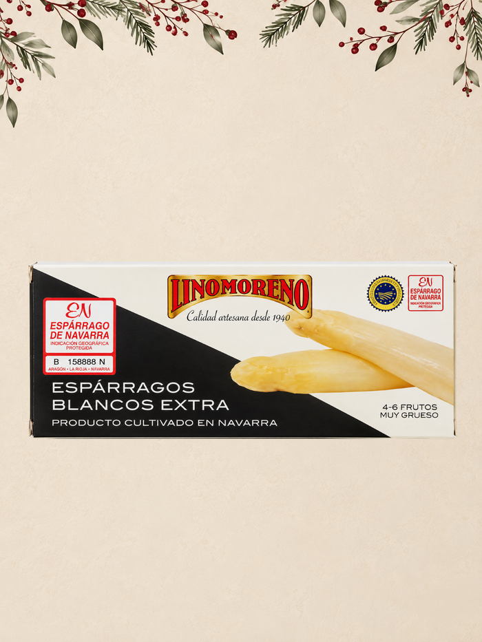 LATA DE ESPÁRRAGOS D.O. NAVARRA - LINO MORENO - 500 G