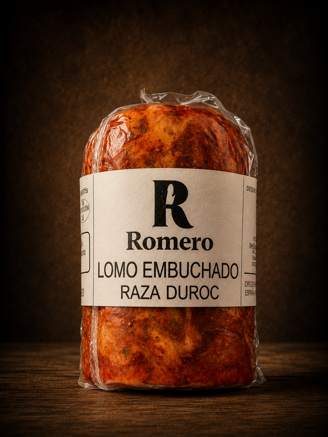 Lomo embuchado raza Duroc