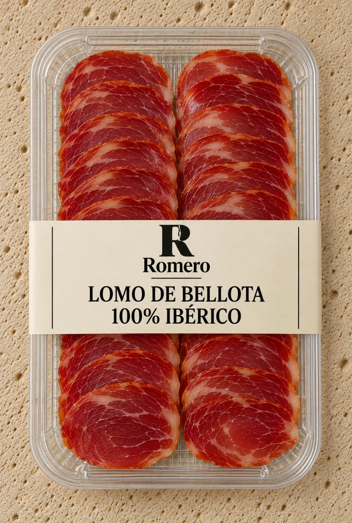 Loncheado de lomo de bellota ibérico