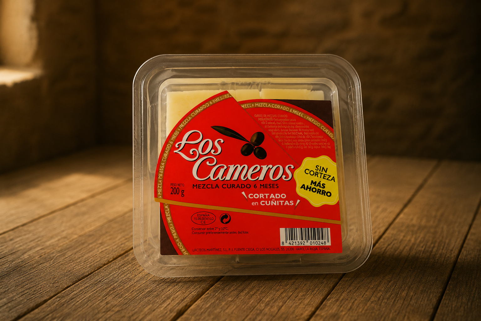 Queso Los Cameros Mezcla Curado