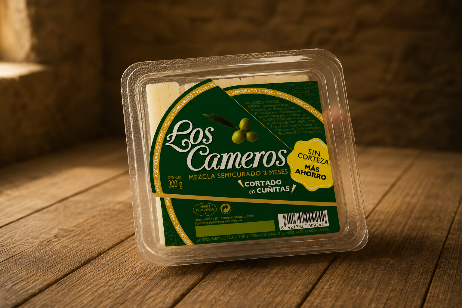 Queso Los Cameros Mezcla Semicurado