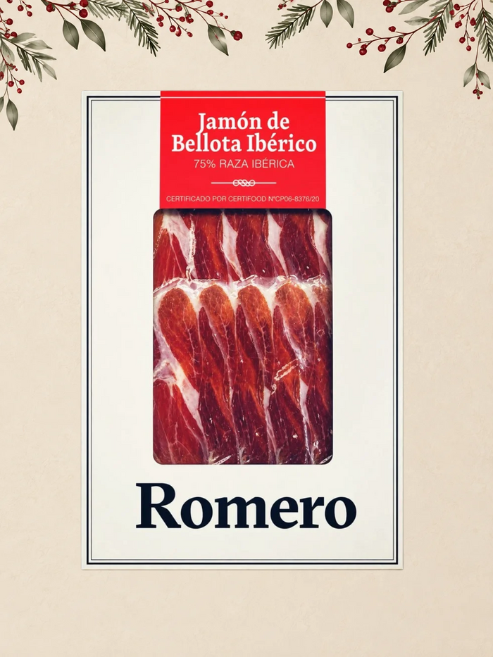RACIÓN DE JAMÓN DE BELLOTA BRIDA ROJA 80G