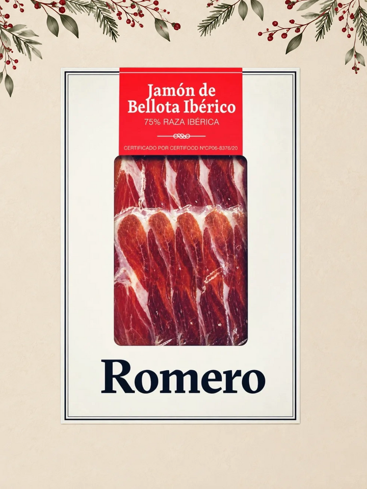 RACIÓN DE JAMÓN DE BELLOTA BRIDA ROJA 80G
