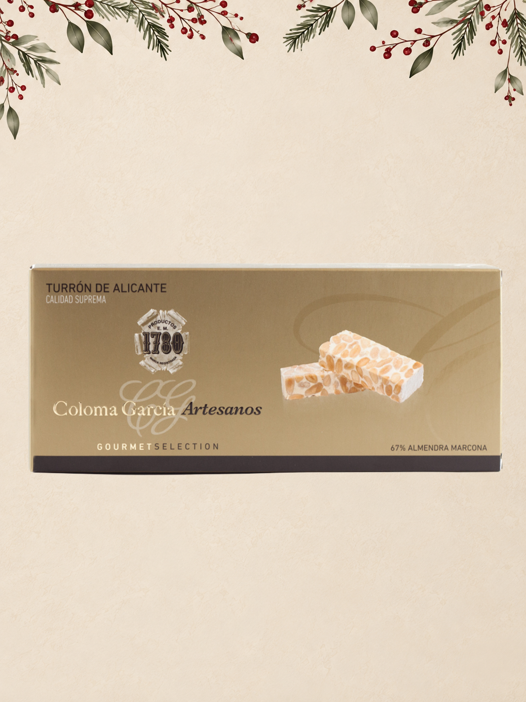 TURRÓN ALICANTE - COLOMA GARCÍA - 200 G