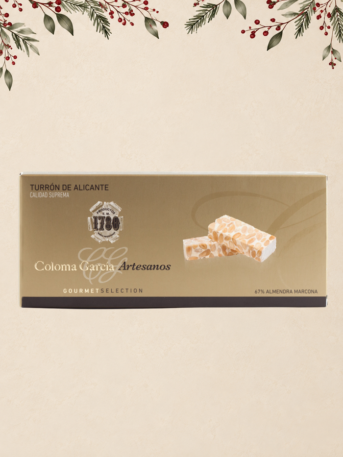 TURRÓN ALICANTE - COLOMA GARCÍA - 200 G