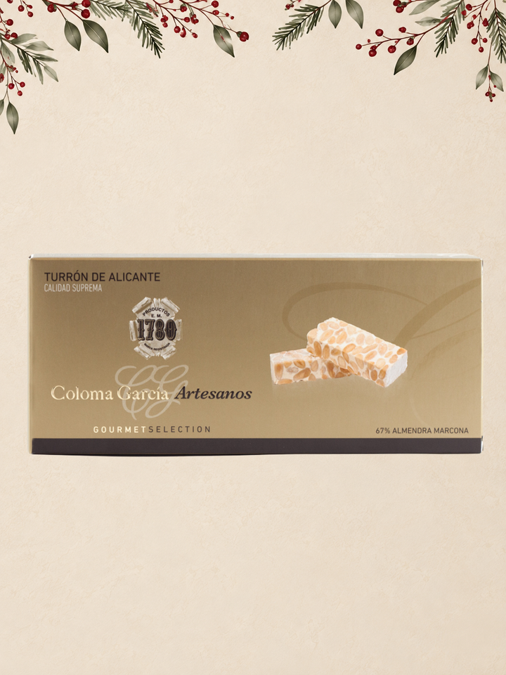 TURRÓN ALICANTE - COLOMA GARCÍA - 200 G