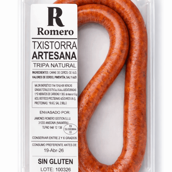 Chistorra artesana 100% natural