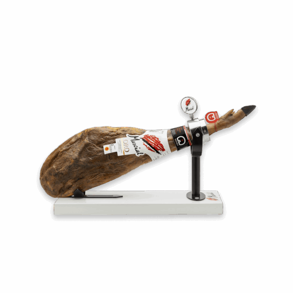 Jamón de bellota ibérico 75% raza ibérica D.O Guijuelo Marcial sin aditivos artificiales
